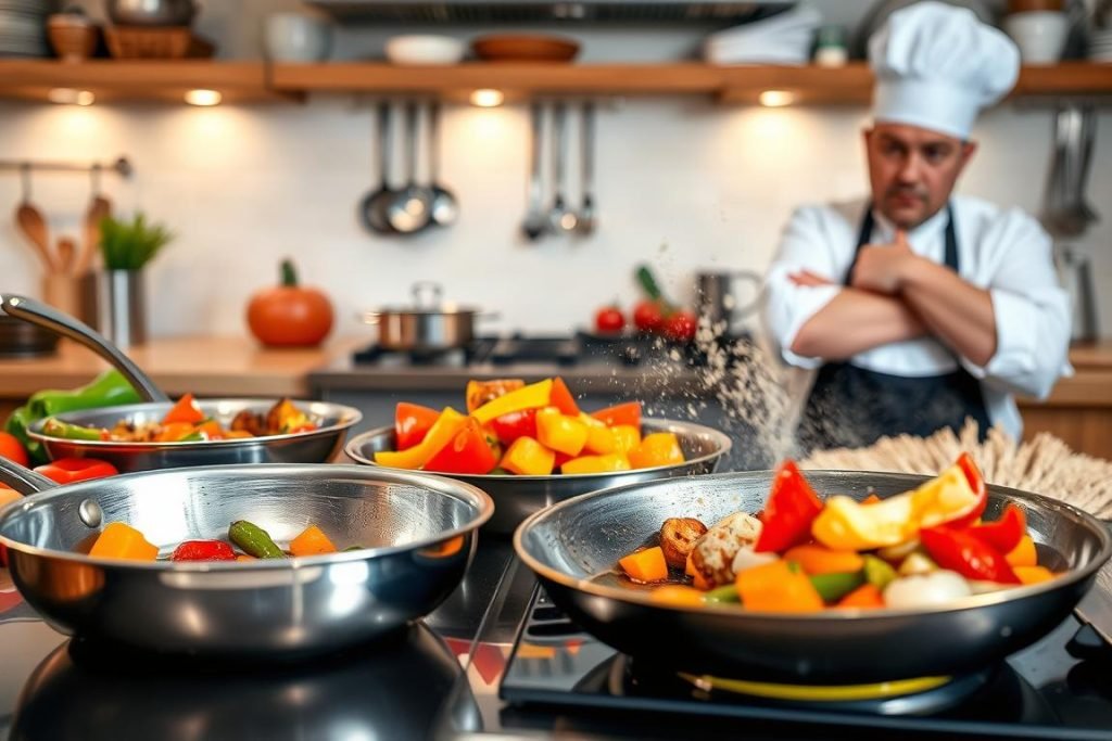 Avoiding mistakes in sautéing