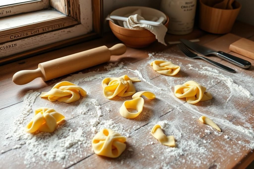 Crafting homemade pasta