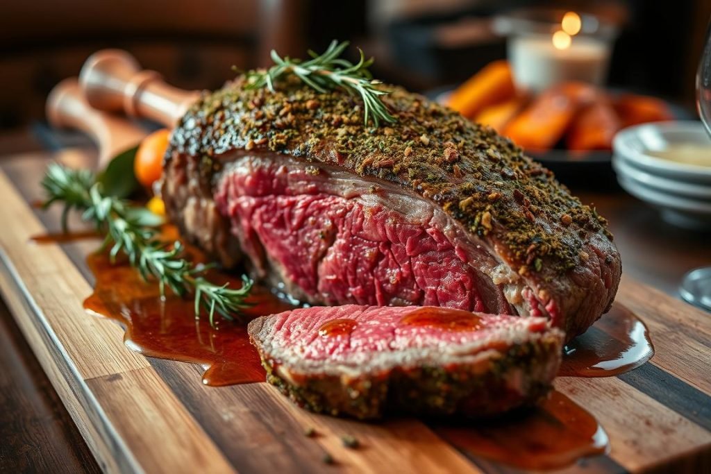 Delicious Herb-Crusted Prime Rib Delicious Herb-Crusted Prime Rib