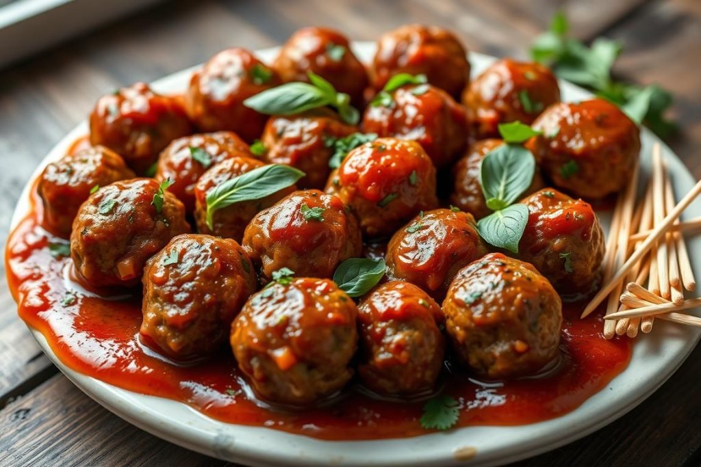 Delicious Italian Miniature Meatballs
