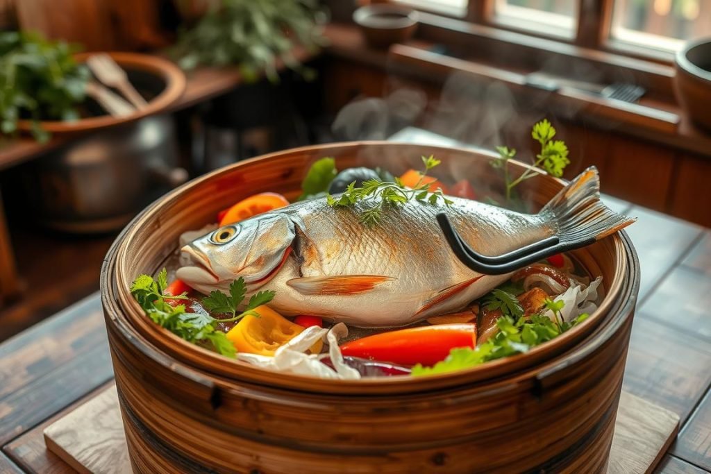Fish Steaming Techniques