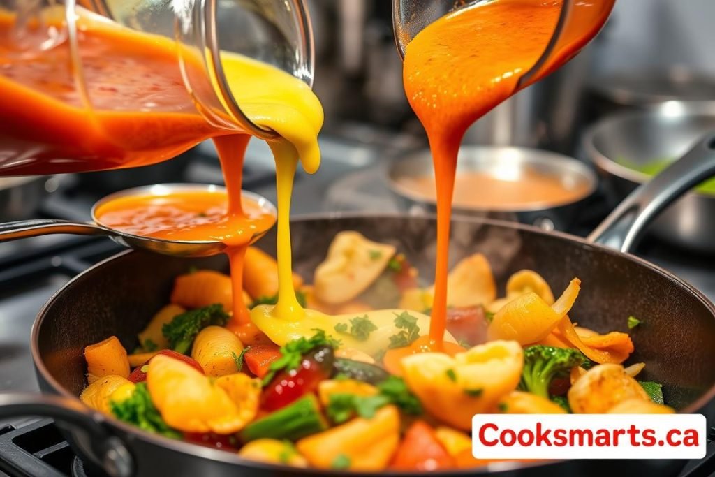 Incorporating Sauces