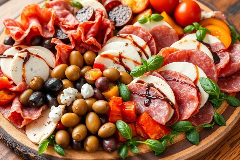 Italian Appetizers Antipasto Platter