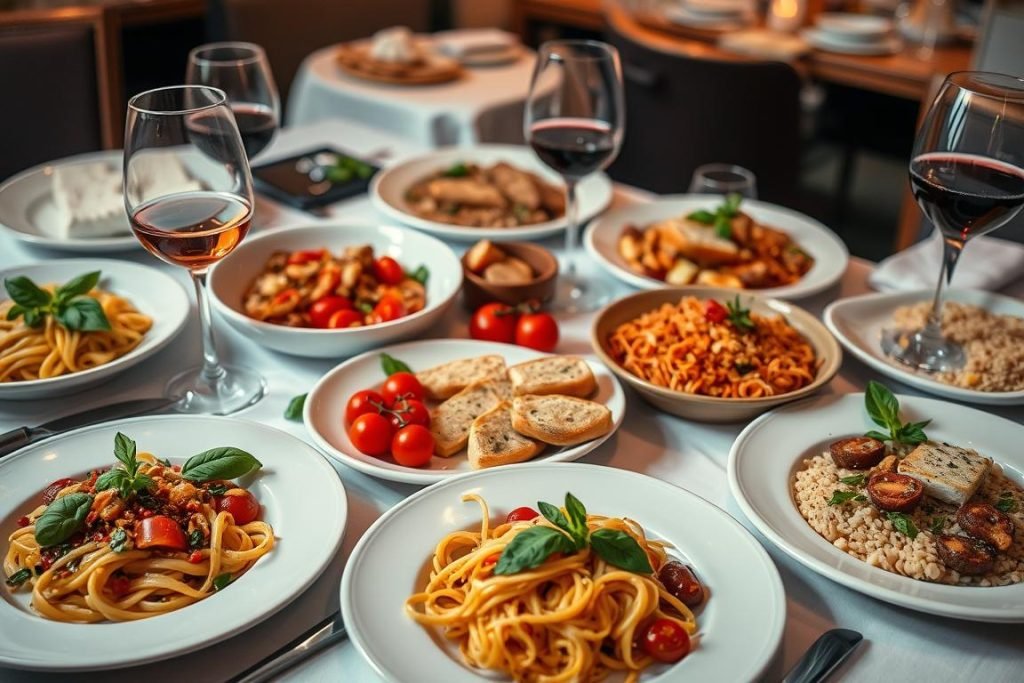 Italian wine and food pairing