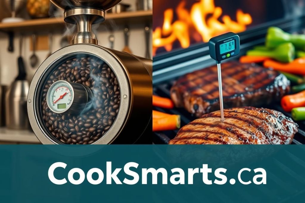 Monitoring Cooking Progress for Coffee Roasting and Meat Roasting