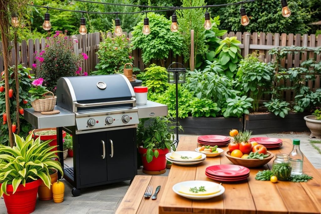 Outdoor Cooking Setup