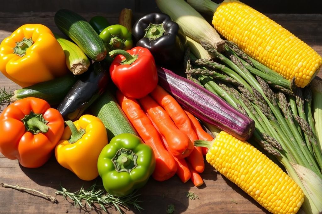 Seasonal Vegetables for Grilling