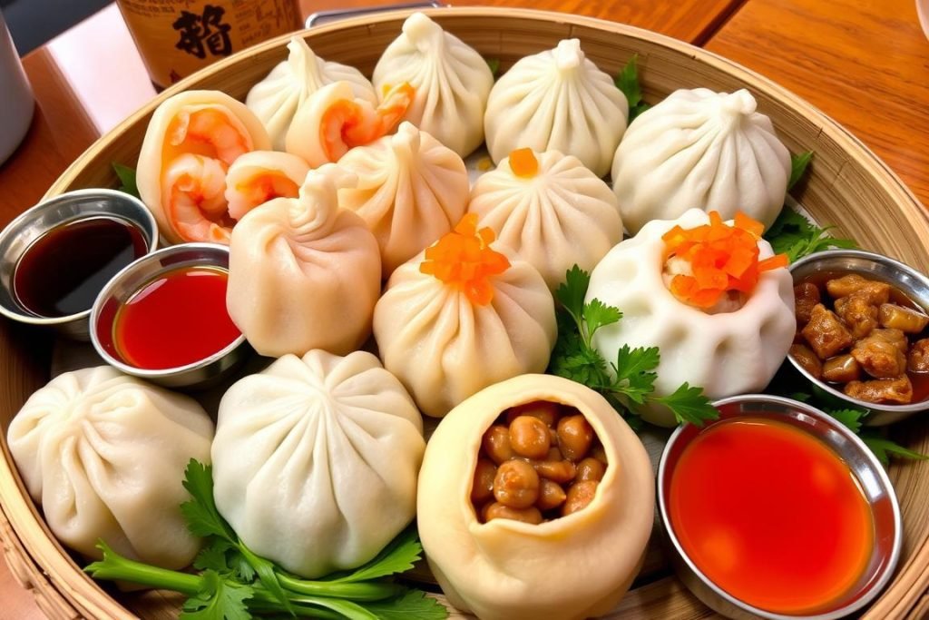 Steamed Dim Sum Varieties