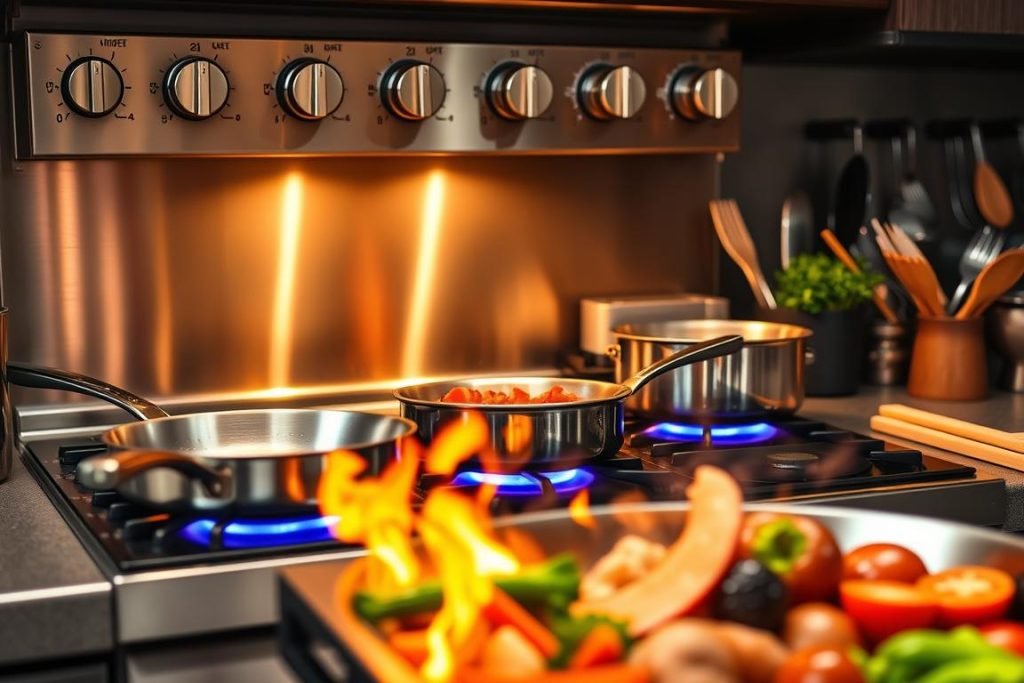 Stove Settings for High-Heat Cooking