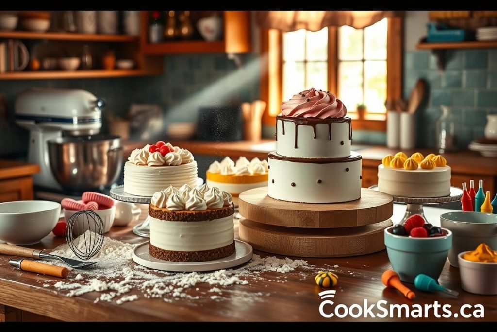 baking cakes