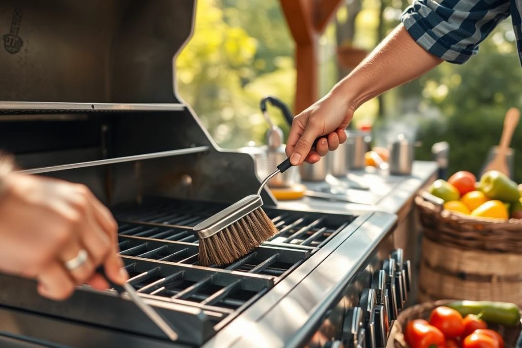 cleaning your grill