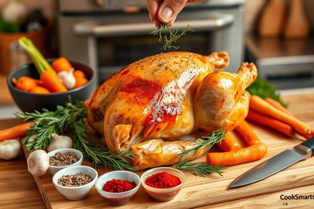 flavoring roast chicken