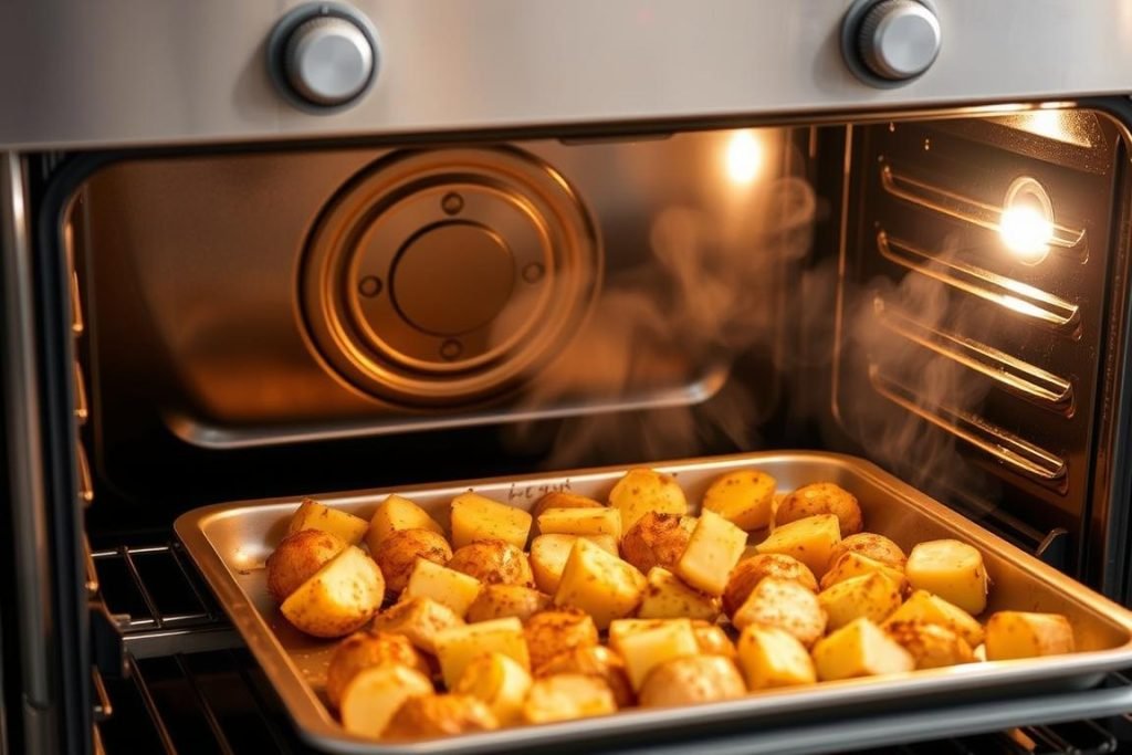oven settings for roasting potatoes
