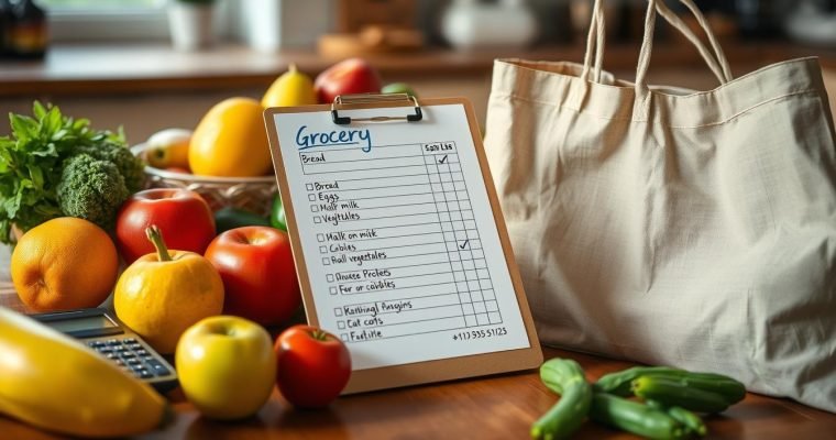 Budget Grocery Shopping List