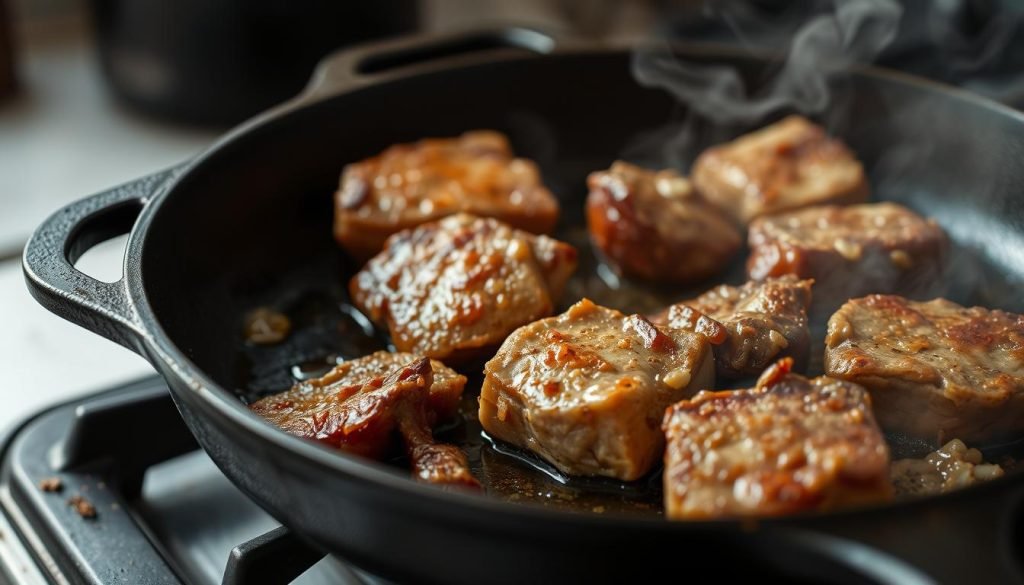 browning the meat browning the meat