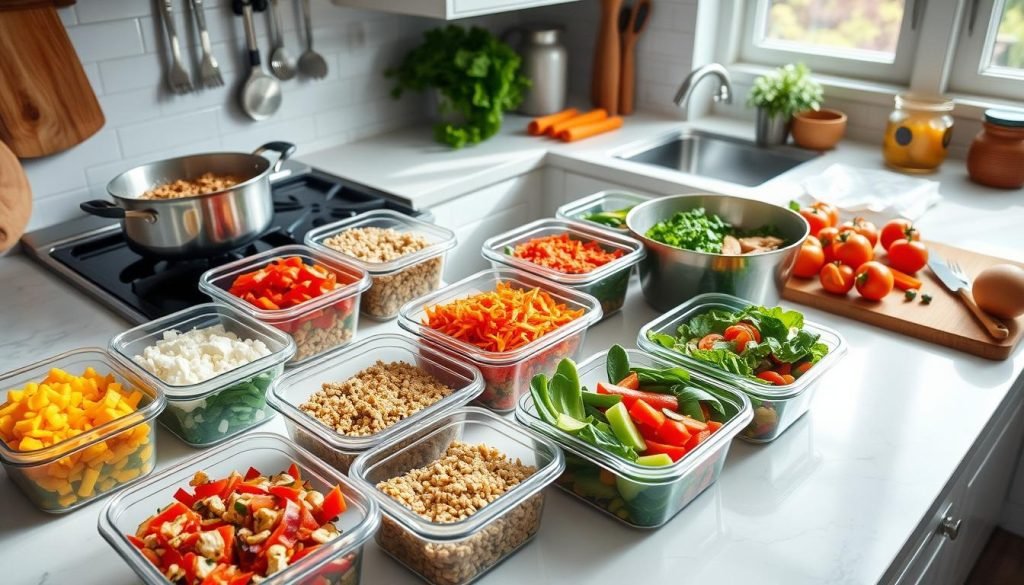 meal prepping