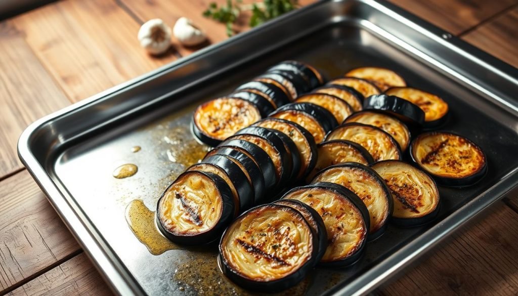 Baked Eggplant preparation