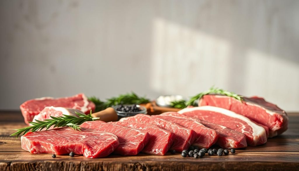 Beef cuts for recipes
