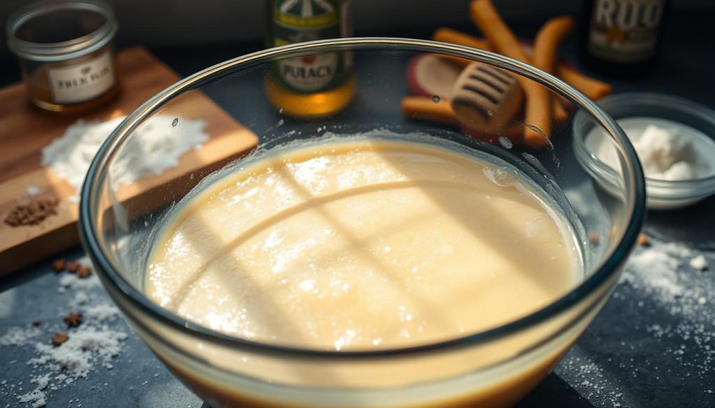 Beer batter for fish and chips