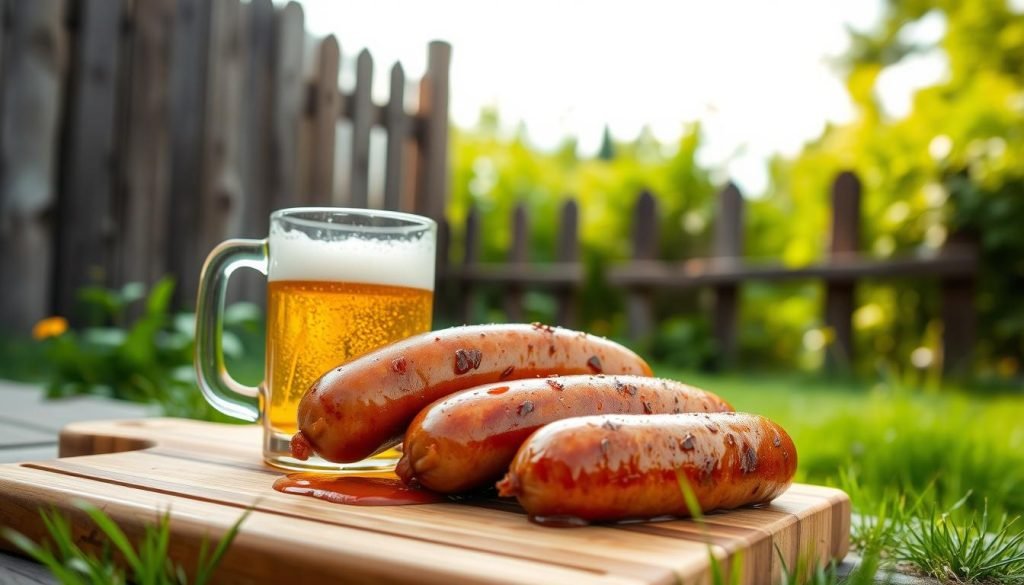 Beer bratwurst pairing