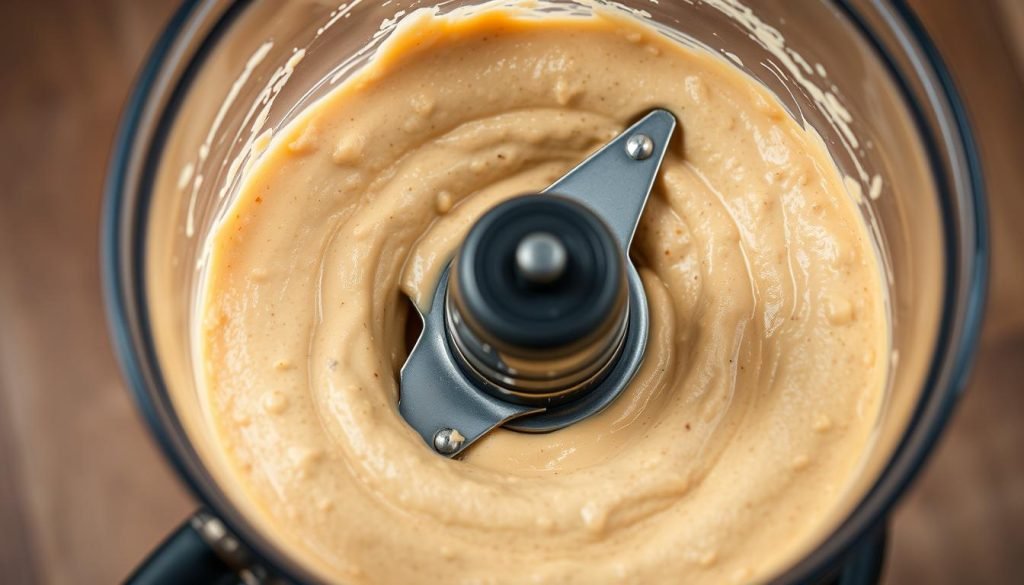 Blending techniques for creamy hummus