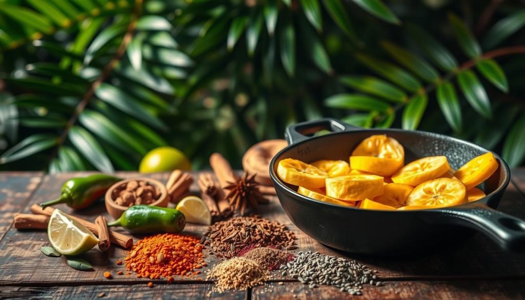 Caribbean Flavors for Plantains