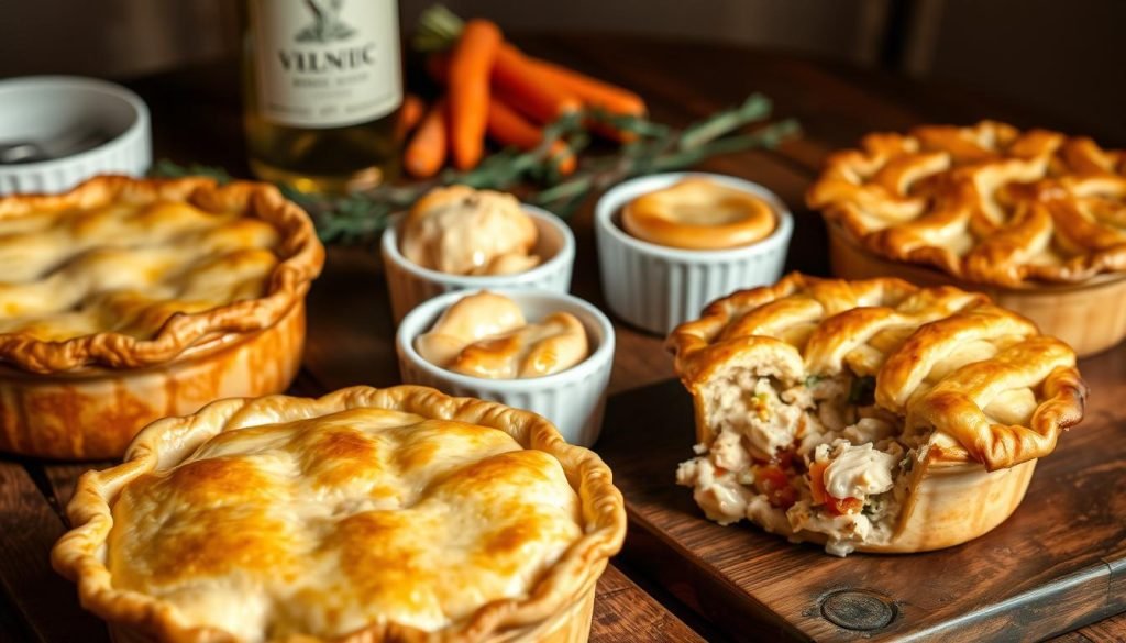 Chicken Pot Pie variations