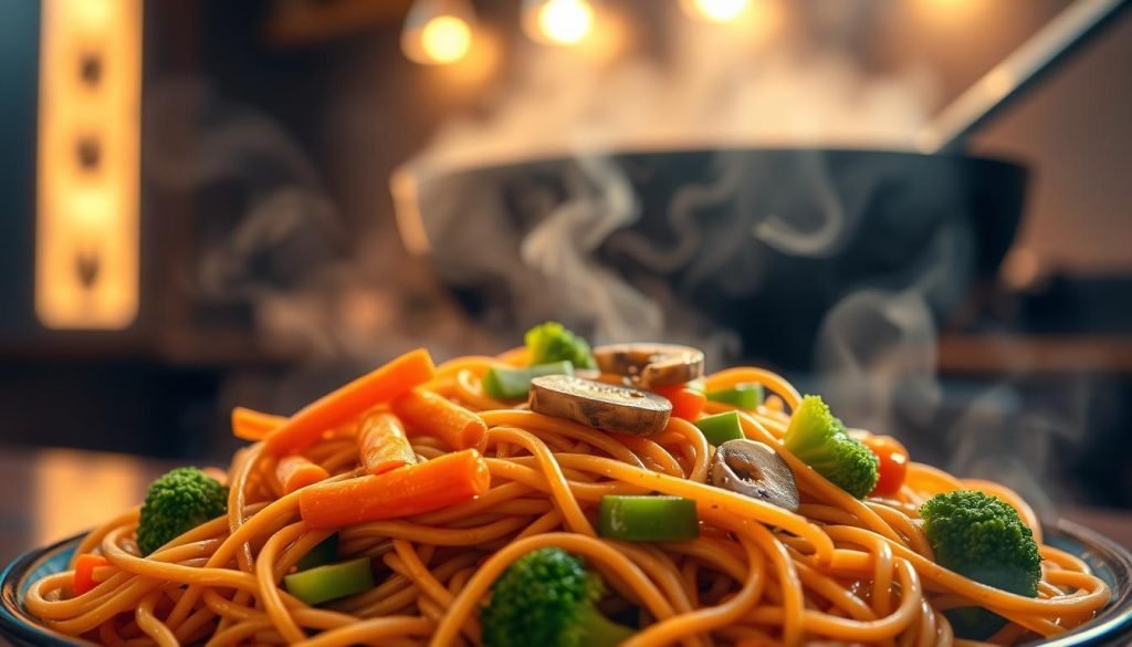 Classic Lo Mein with Vegetables