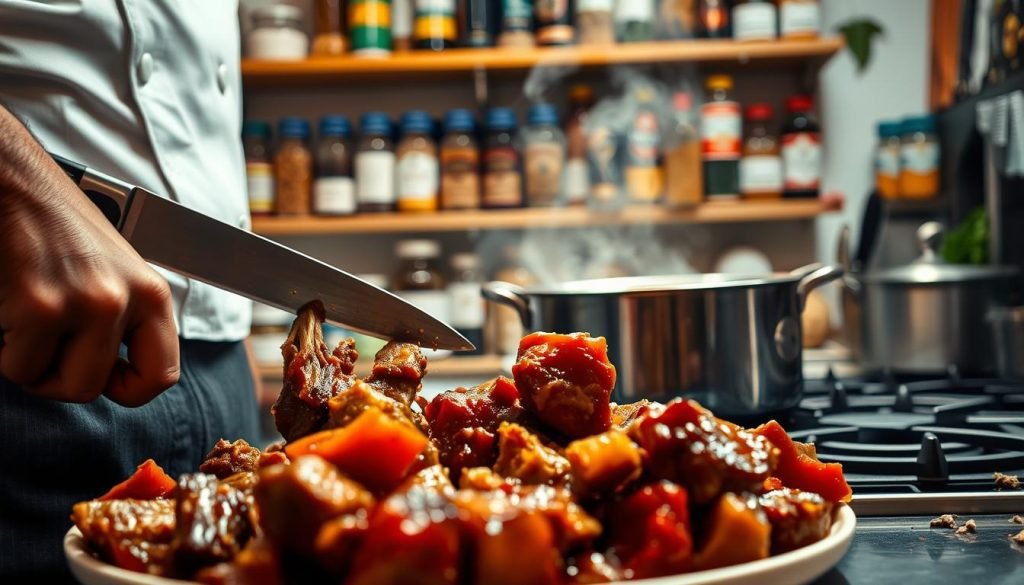 Cooking methods for Jamaican Oxtail Stew