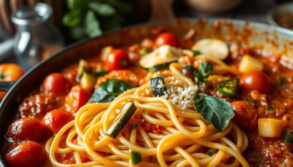 Easy Pasta Dishes with vegetables