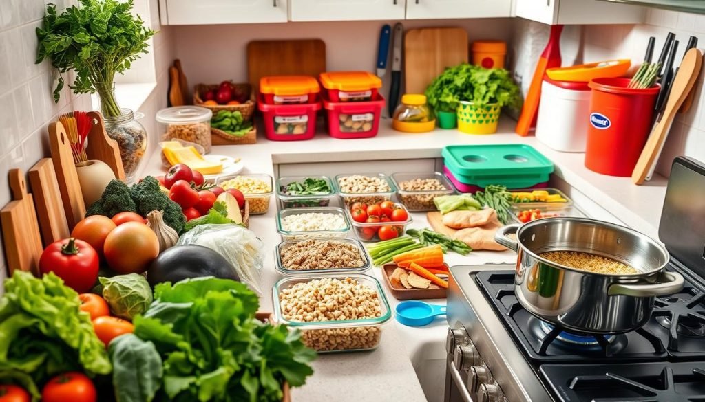 Efficient meal prep