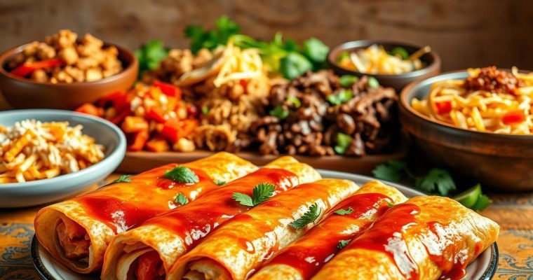 Enchiladas: 10 Recipes to Bring the Heat (and Cheese!)