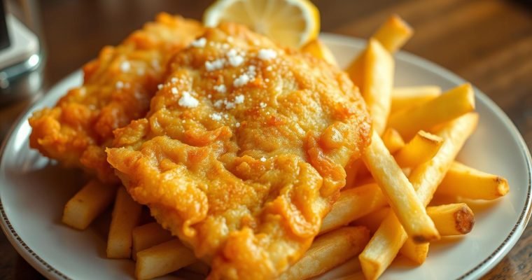 Crispy Fish & Chips: Classic British Recipe