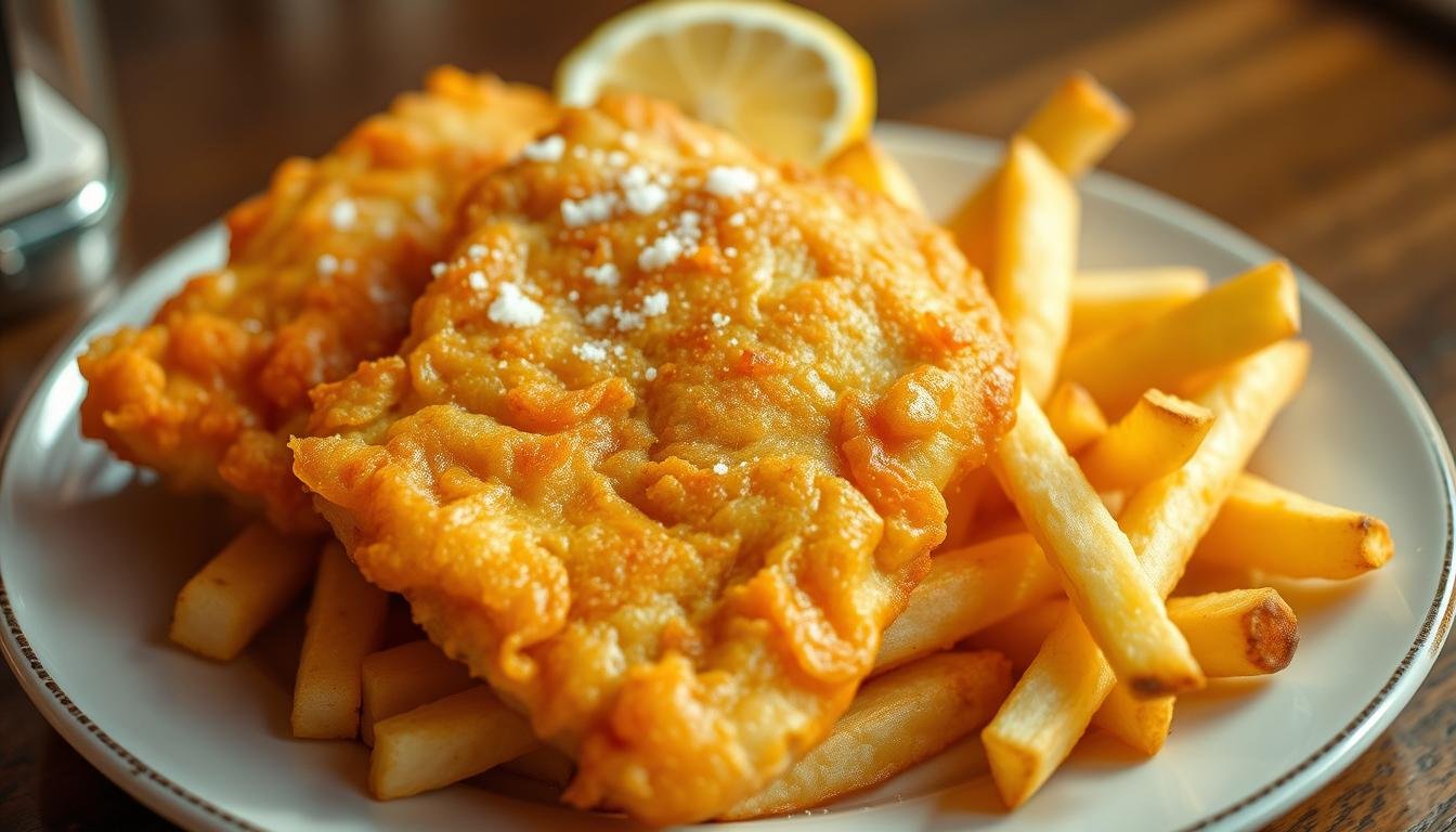 Crispy Fish & Chips: Classic British Recipe