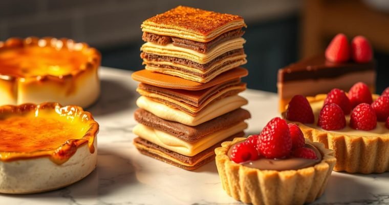 Indulge in French Desserts: From Crème Brûlée to Mille-Feuille