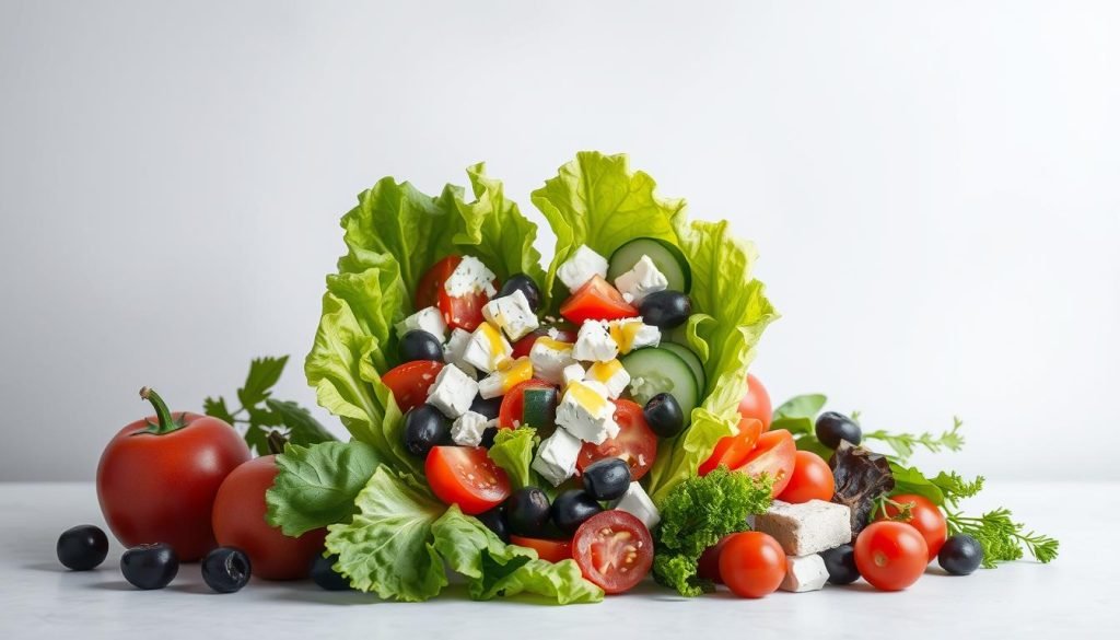 Greek salad heart health benefits