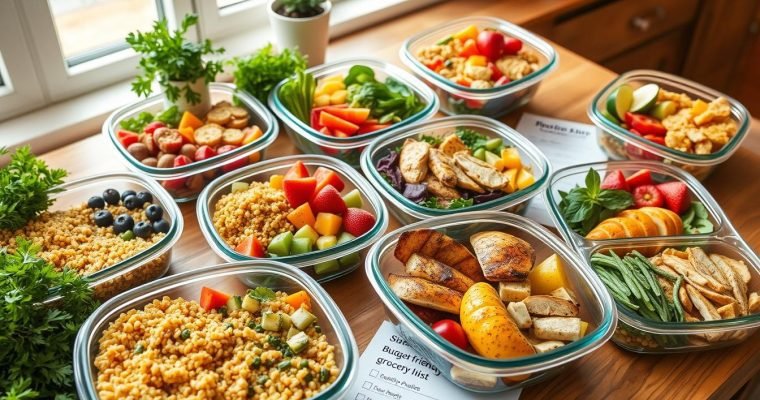 Healthy Budget Meal Prep