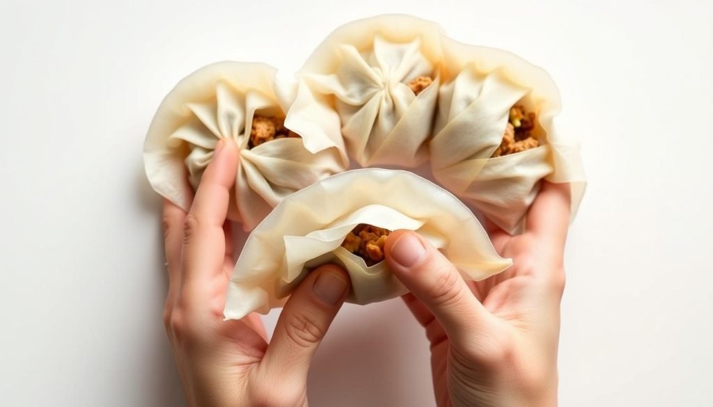 How to wrap dumplings