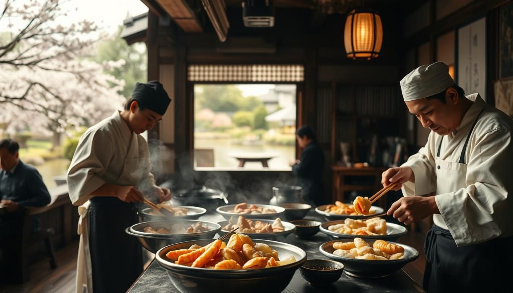 Japanese food tempura origins