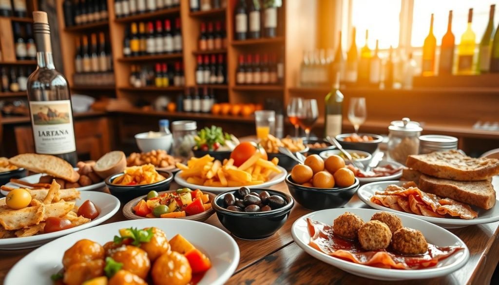 Popular Spanish tapas dishes