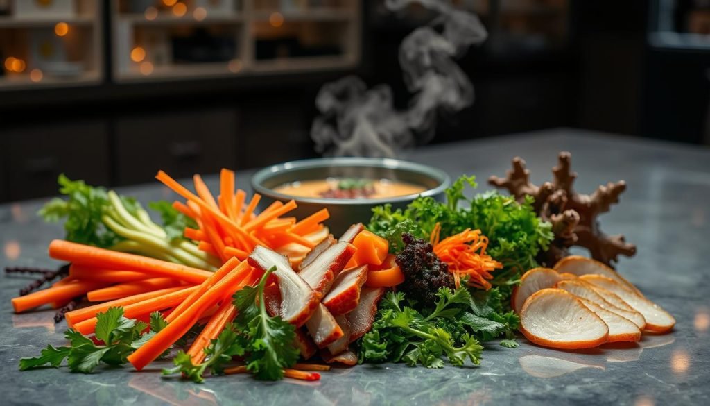 Ramen toppings