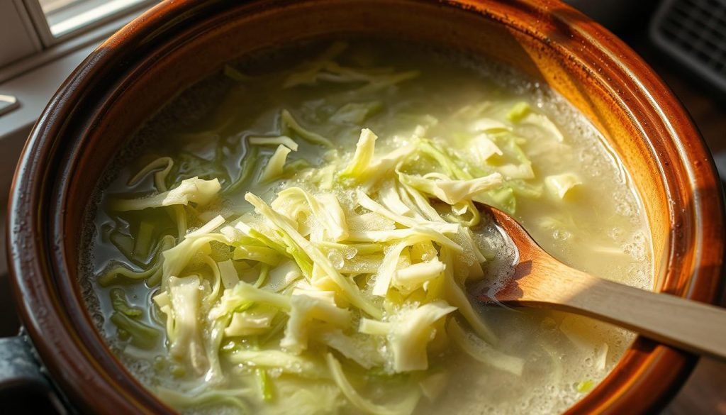 Sauerkraut fermentation
