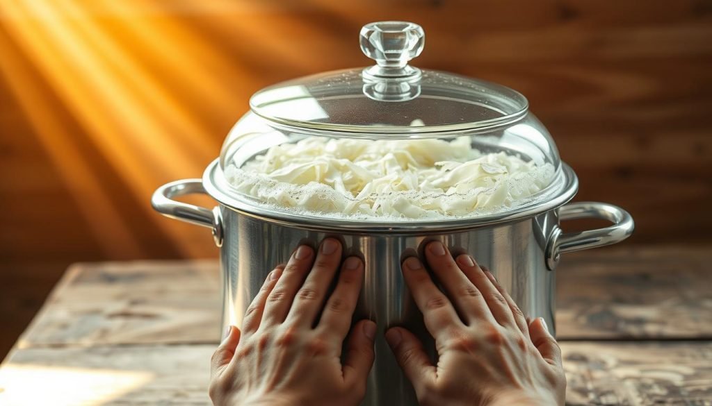 Sauerkraut fermentation troubleshooting