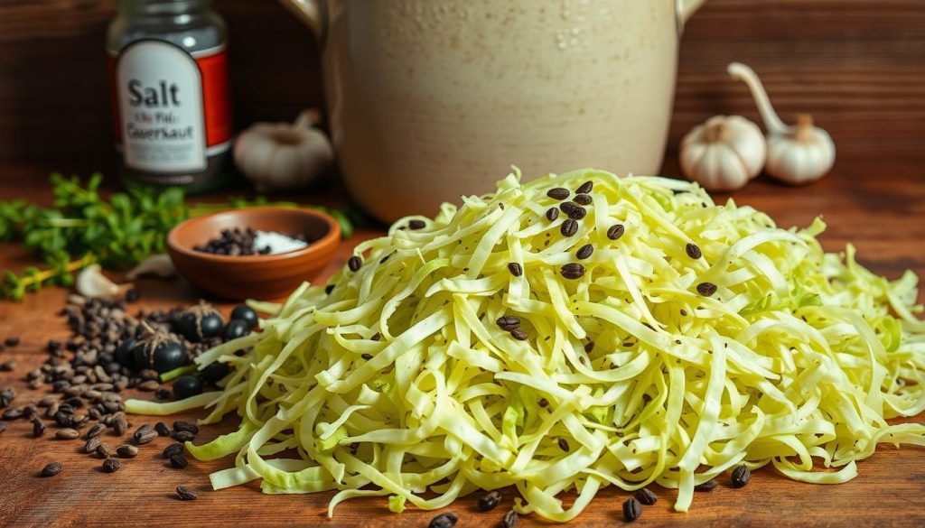 Sauerkraut ingredients