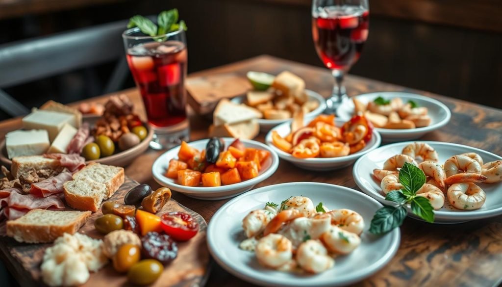 Spanish cuisine tapas