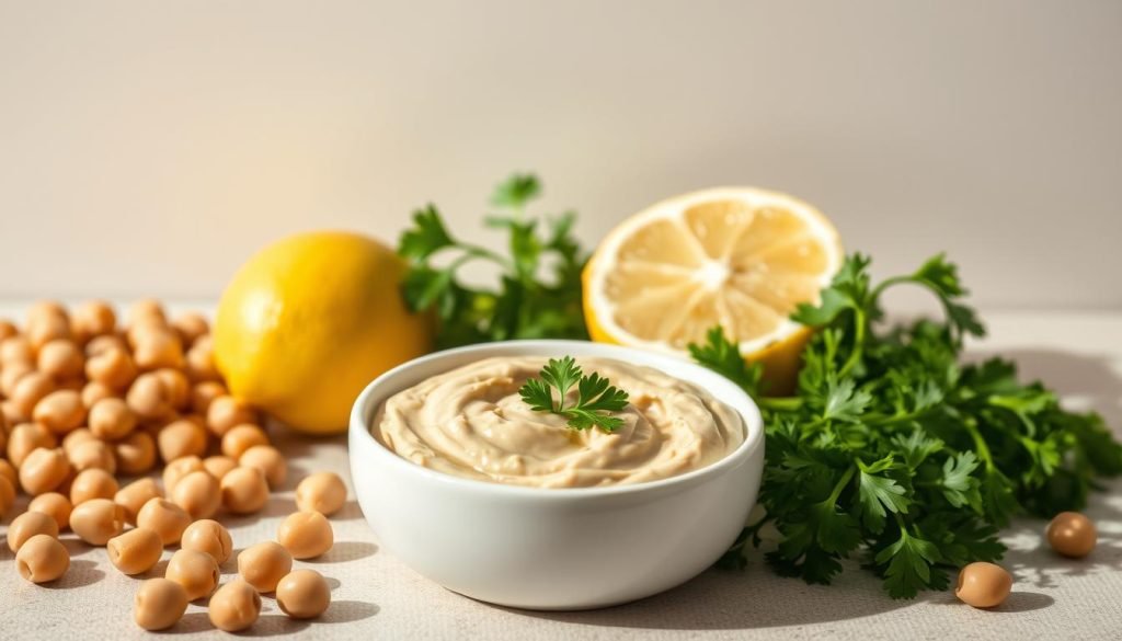 Tahini Hummus ingredients
