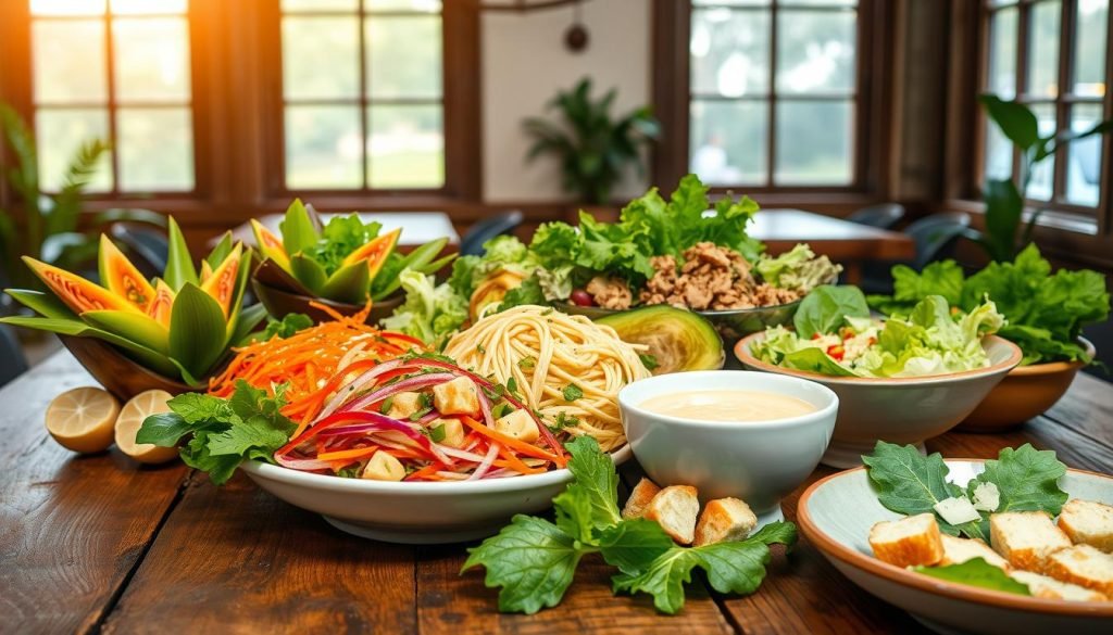 Thai Salads in America and European Influence