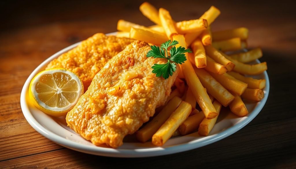 Traditional Fish and Chips