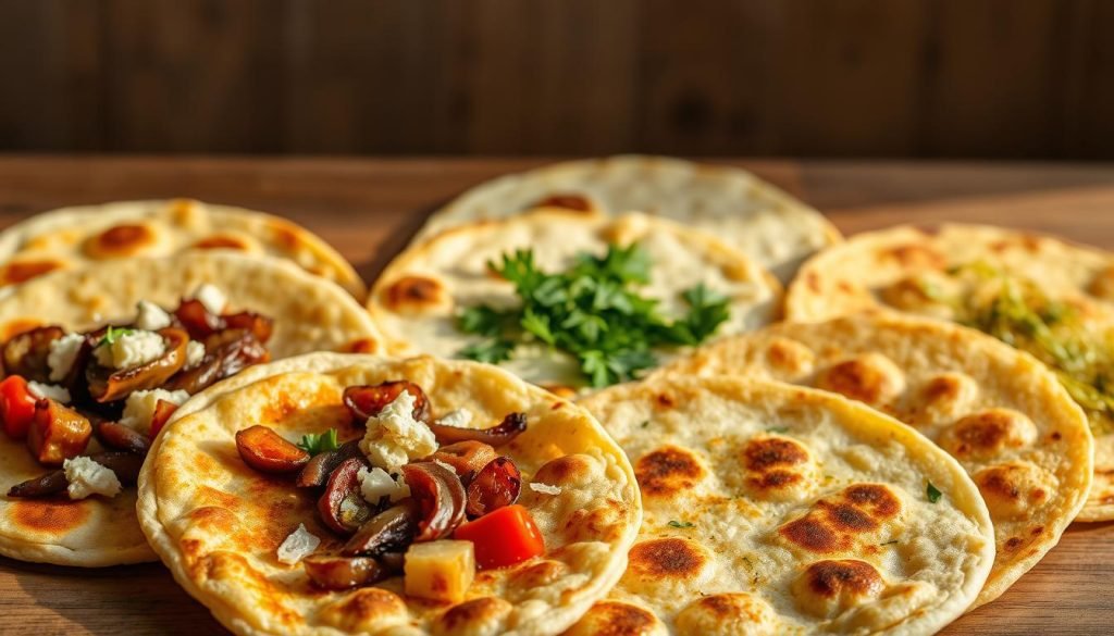 Variations of Spanish tortilla