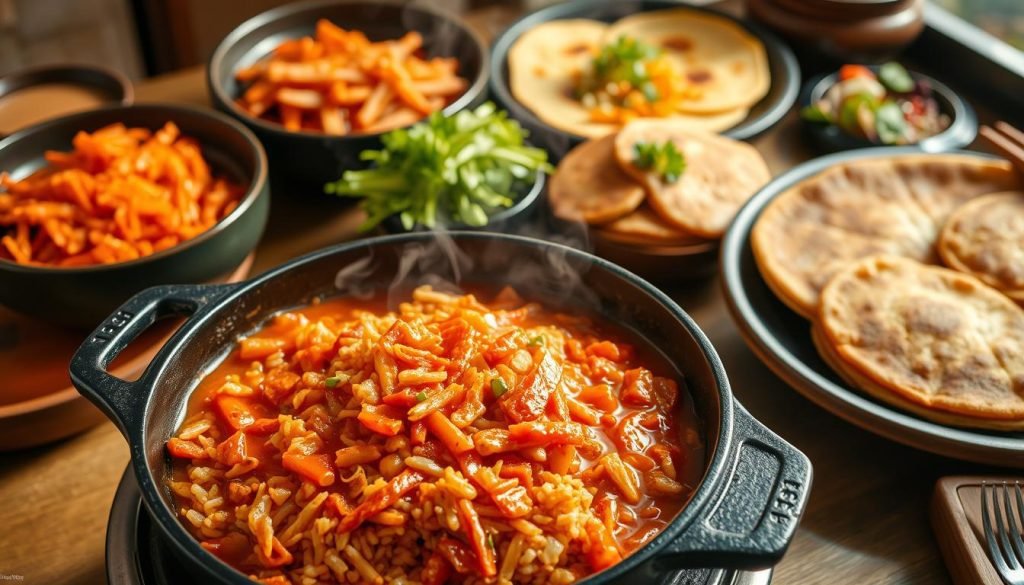 Ways to enjoy kimchi, including kimchi jjigae and kimchi fried rice